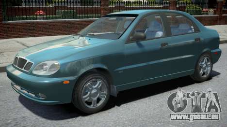 Daewoo Lanos Sedan 1999 pour GTA 4