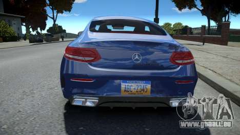 Mercedes-Benz AMG C63 S 2016 für GTA 4