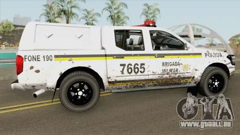 Nissan Frontier Brazilian Police (Dirty) für GTA San Andreas