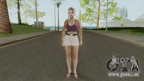 Jill Valentine Casual V1 für GTA San Andreas