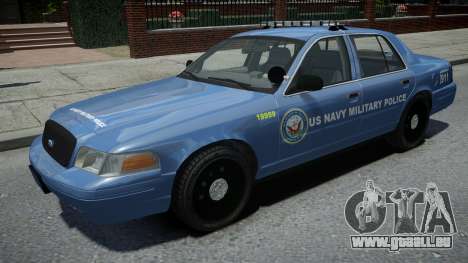 Ford Crown Victoria US NAVY Military Police pour GTA 4