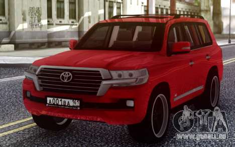 Toyota Land Cruiser 200 B7 pour GTA San Andreas