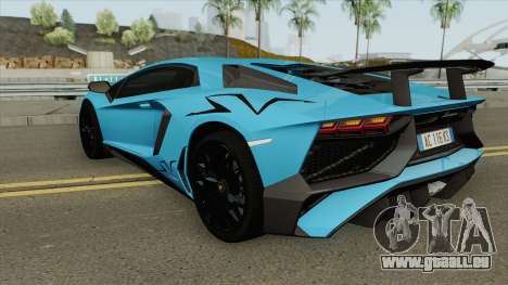 Lamborghini Aventador LP750-4 SV für GTA San Andreas