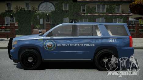 Chevrolet Tahoe US NAVY Military Police pour GTA 4