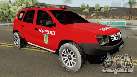 Dacia Duster Pompierii 2016 für GTA San Andreas