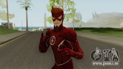 Wally West (Original Kid Flash) Heroic für GTA San Andreas