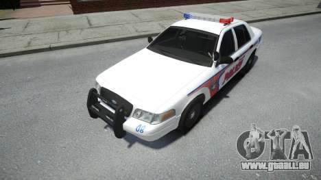 Ford Crown Victoria Woodville Police 2011 für GTA 4