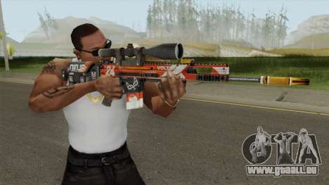 CS-GO SCAR-20 (Bloodsport Skin) pour GTA San Andreas