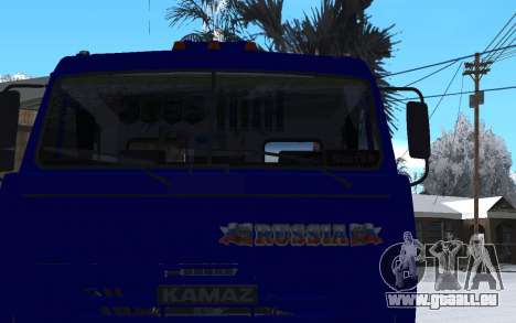 KamAZ 54115 HIVER pour GTA San Andreas