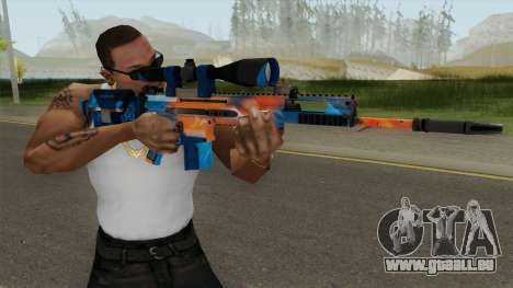 CS-GO SCAR-20 (Intervention Skin) für GTA San Andreas