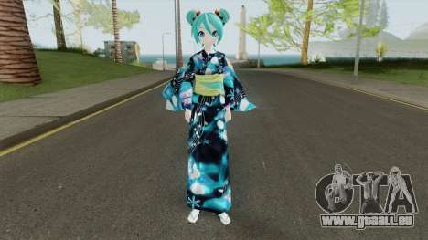 Miku Hatsune in Yukata Style pour GTA San Andreas