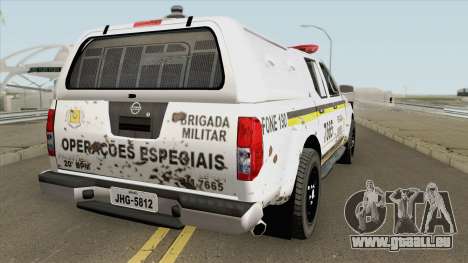 Nissan Frontier Brazilian Police (Dirty) für GTA San Andreas