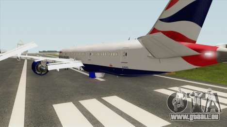Boeing 787-8 Dreamliner (British Airlines) pour GTA San Andreas