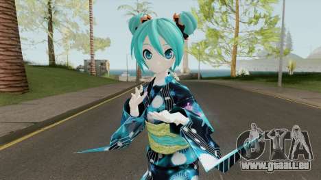 Miku Hatsune in Yukata Style pour GTA San Andreas