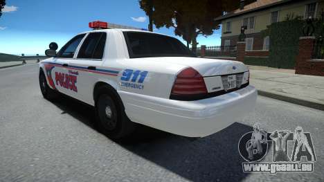 Ford Crown Victoria Woodville Police 2011 pour GTA 4
