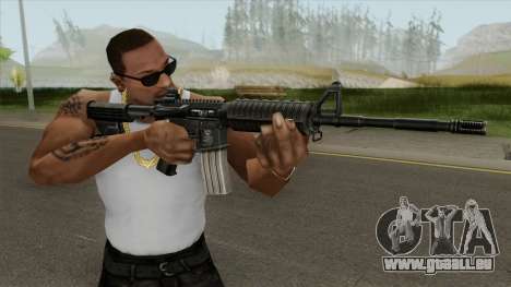 M4A1 HQ Skin GTA IV für GTA San Andreas