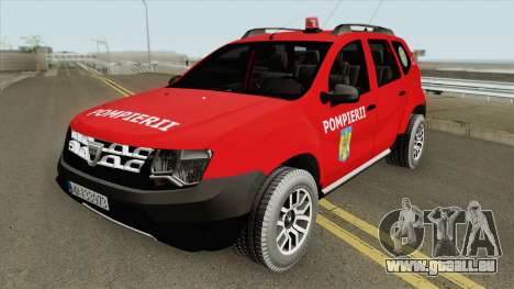 Dacia Duster Pompierii 2016 für GTA San Andreas