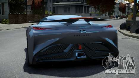Infiniti Vision Gran Turismo 2014 pour GTA 4