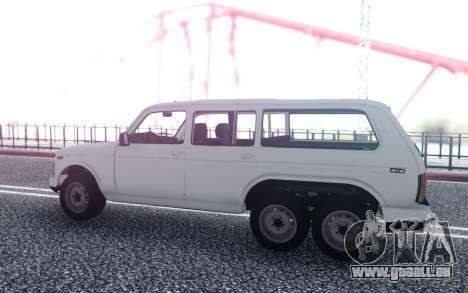 VAZ Niva 6x6 de Vidange pour GTA San Andreas