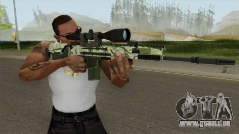 CS-GO SCAR-20 (Jungler Skin) pour GTA San Andreas