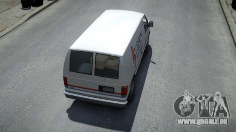 Vapid Steed 1500 Cargo Van pour GTA 4