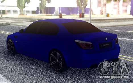 BMW M5 E60 Blue für GTA San Andreas
