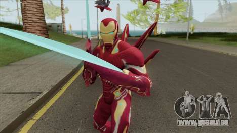 Iron Man Mark S Skin pour GTA San Andreas