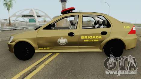 Chevrolet Prisma Brazilian Police pour GTA San Andreas