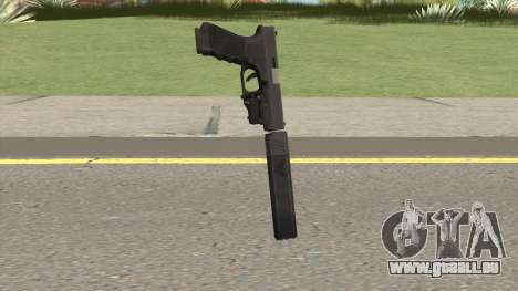 Glock 17 Laser Silenced für GTA San Andreas
