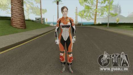 Claire Elza Walker Suit From RE2 Remake pour GTA San Andreas