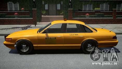 Vapid Stanier Classic Taxi für GTA 4