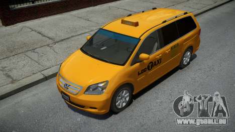 Honda Odyssey US Taxi 2006 pour GTA 4