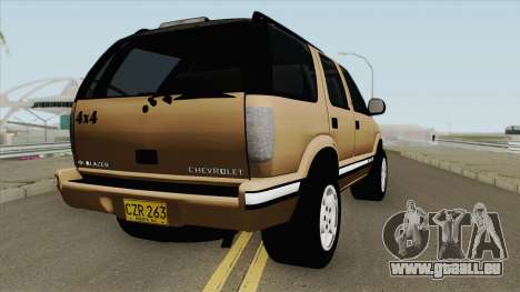 Chevrolet Blazer 99 pour GTA San Andreas