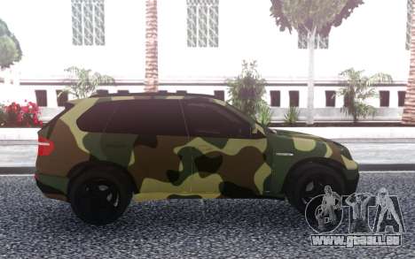 BMW X5M Dima Gordey (Camouflage) für GTA San Andreas