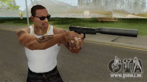 Contract Wars Glock 18 Suppressed pour GTA San Andreas