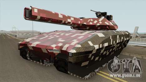 Khanjali With Digital Camouflage Livery V2 pour GTA San Andreas