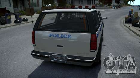 Declasse Granger Retro Police pour GTA 4