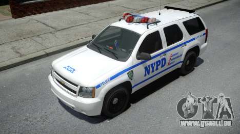 Chevrolet Tahoe NYPD Police 2015 pour GTA 4