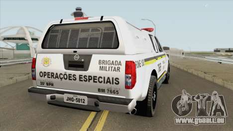 Nissan Frontier Brazilian Police (Clean) pour GTA San Andreas