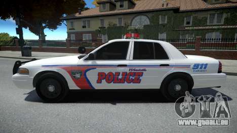 Ford Crown Victoria Woodville Police 2011 für GTA 4