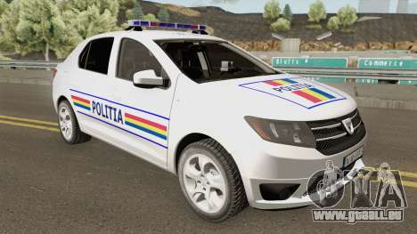 Dacia Logan 2 2016 Politia Romana für GTA San Andreas