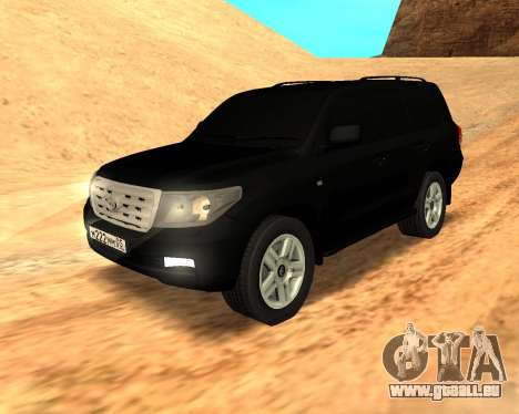 Toyota Land Cruiser 200 Stock für GTA San Andreas