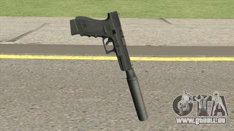 Contract Wars Glock 18 Suppressed pour GTA San Andreas