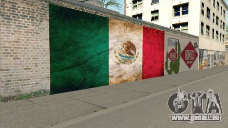 Graffiti De La Bandera De Mexico pour GTA San Andreas