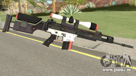 CS-GO SCAR-20 (Cyrex Skin) pour GTA San Andreas
