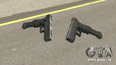 Contract Wars Glock 18 Extended für GTA San Andreas