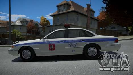Ford Crown Victoria Moscow Police 1995 für GTA 4
