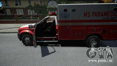 Vapid Sadler Ambulance pour GTA 4