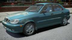 Daewoo Lanos Sedan 1999 für GTA 4