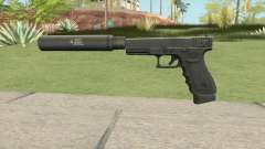 Contract Wars Glock 18 Suppressed für GTA San Andreas
